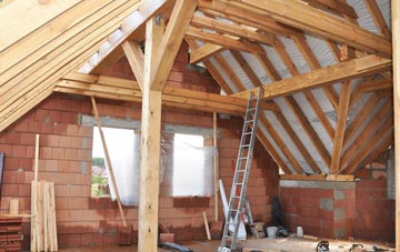 Cefn Brith attic trusses